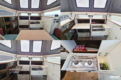 少见的福特Ranger皮卡房车 亚麻纤维厢体可舒适容纳三人