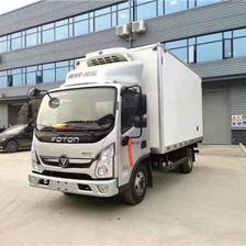 国六奥铃速运4米冷藏车 海鲜运输的创富利器